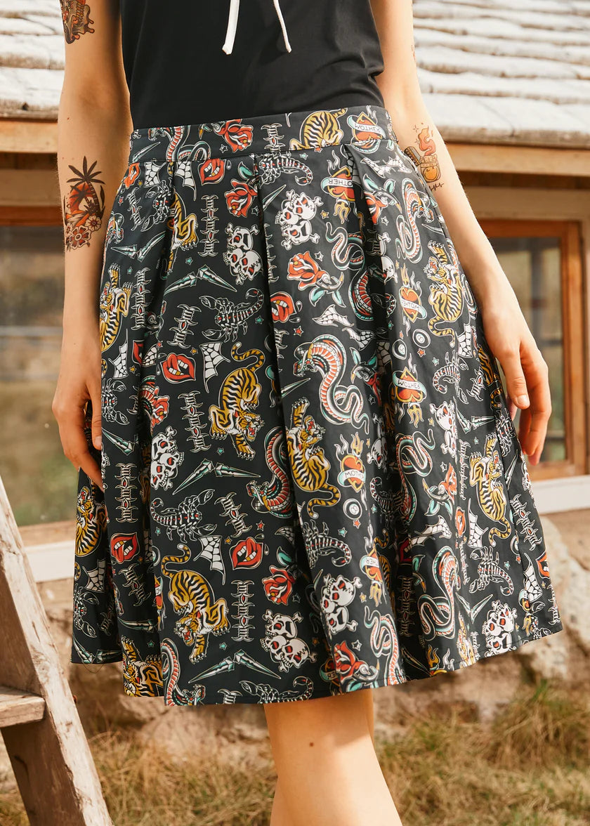 lilia-Inked & Iconic Skirt